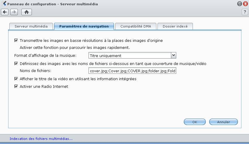 Intégration d’un téléviseur SAMSUNG avec un NAS SYNOLOGY