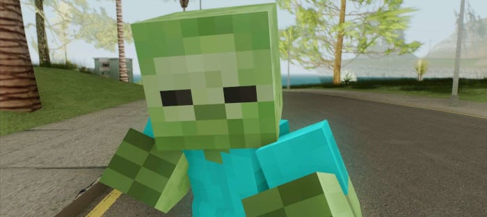 Zombie Minecraft