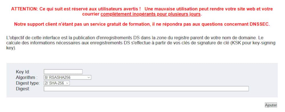 Activation et configuration de DNSSEC chez BookMyName et Cloudflare