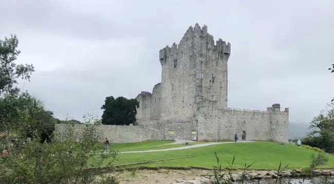 Ross Castle en Irlande