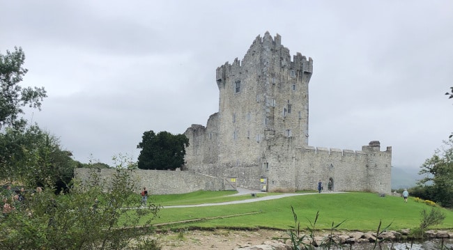 Ross Castle en Irlande