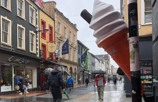 Cork sous la pluie